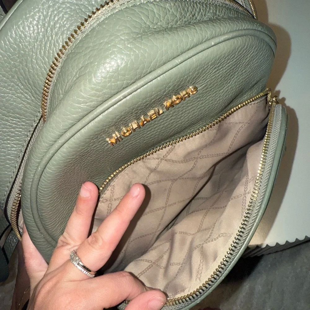 Michael Kors Leather Backpack